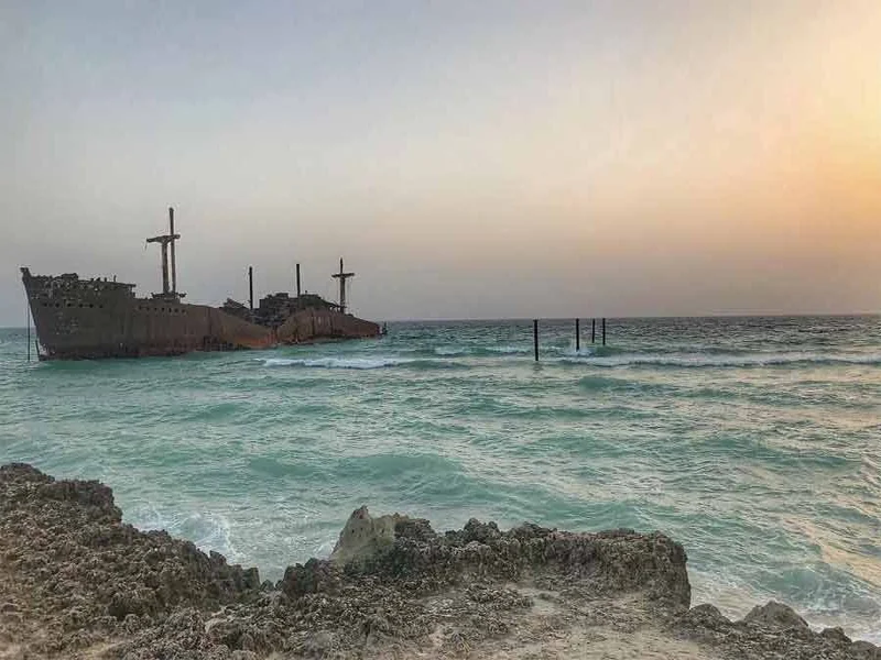 ساحل کشتی یونانی کیش