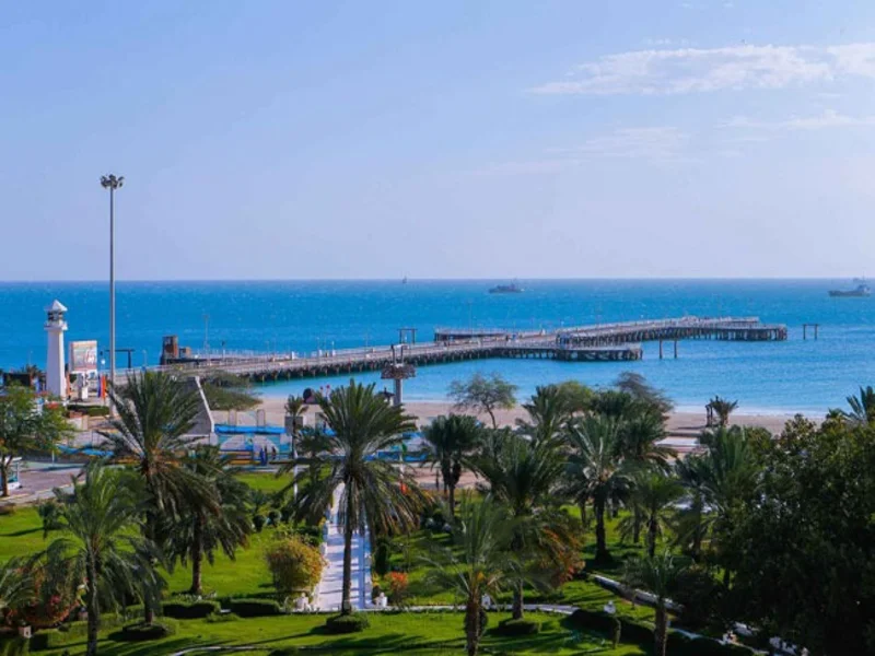 ساحل اسکله تفریحی کیش