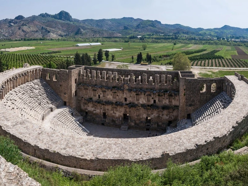 شهر باستانی آسپندوس آنتالیا