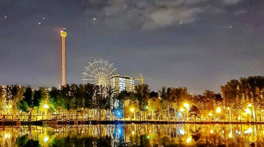 عکس شهربازی ارم تهران