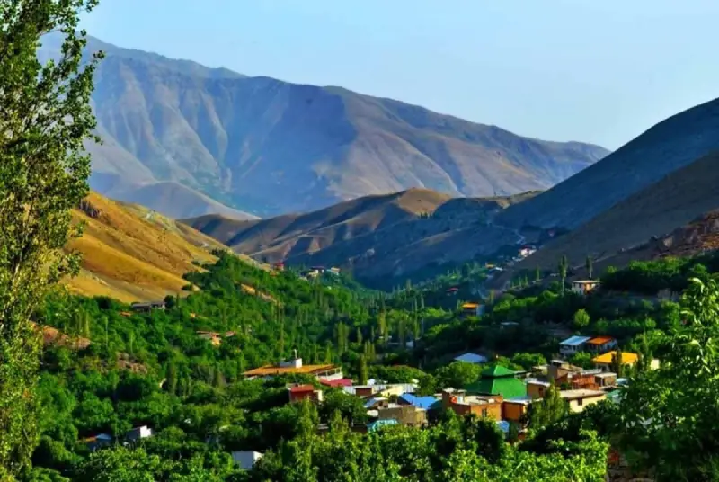 روستاهای تهران در بهار