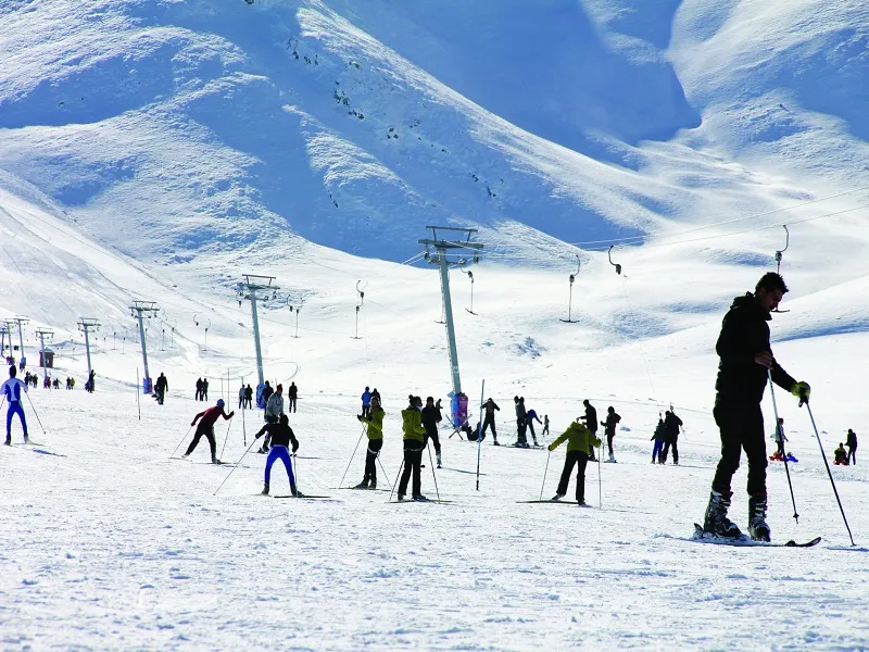 پیست اسکی آبالی وان ترکیه