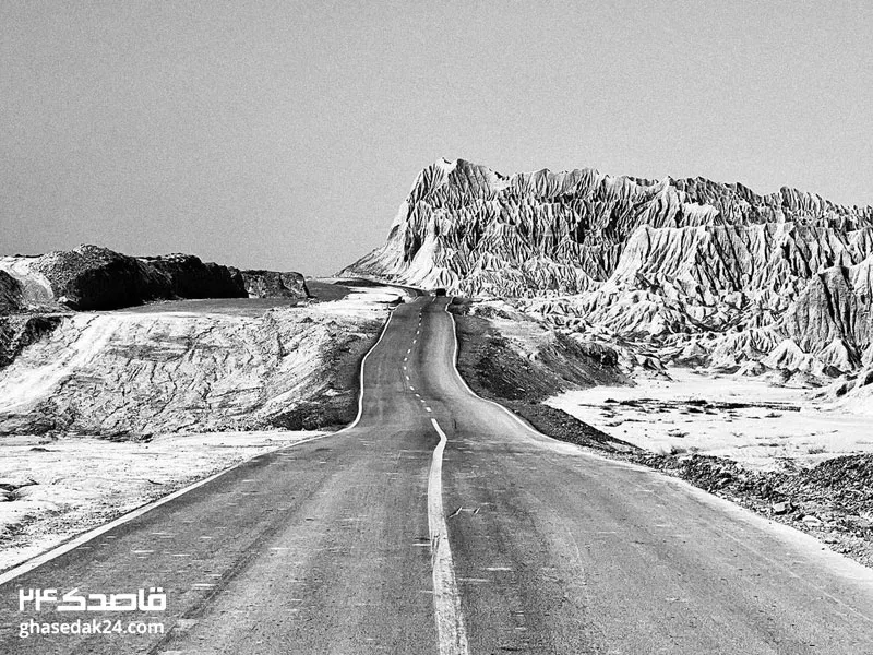 جاده دسترسی به کوه های مریخی چابهار