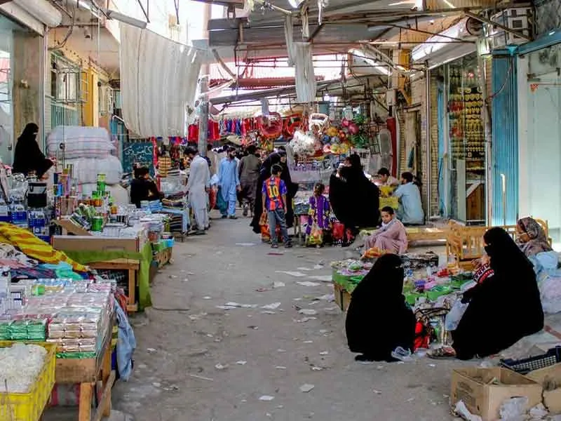 بازار سنتی بلوکان یا بازار مادربزرگها