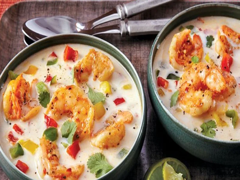 سوپ میگو بوشهری