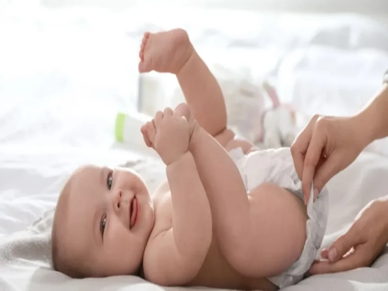 تعویض پوشک قبل از سوار شدن