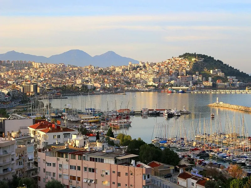 فاصله کوش آداسی تا شهرهای ترکیه