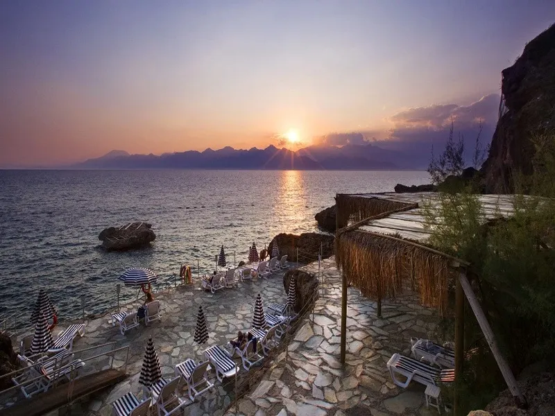 ساحل مرمرلی آنتالیا