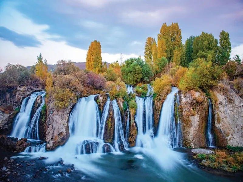 آبشار مرادیه وان ترکیه