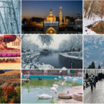 عکس جاهای دیدنی مشهد در زمستان