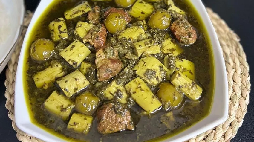 خورشت ریواس مشهد