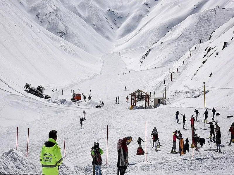 پیست اسکی شیرباد مشهد