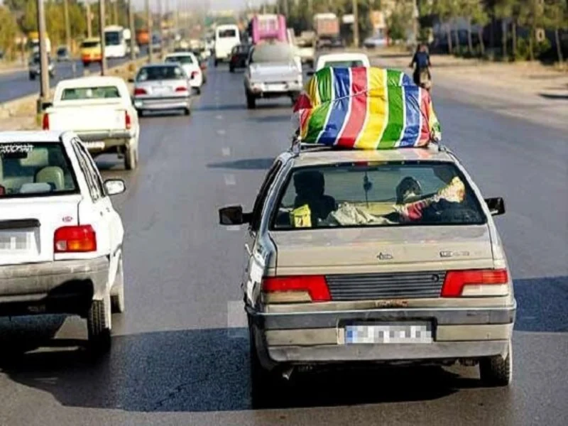 تهران تا مشهد با اتومبیل شخصی