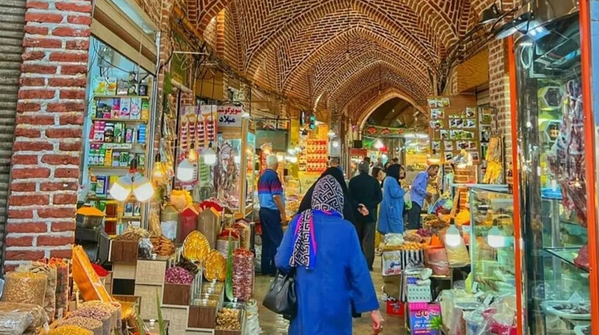 بازار قدیمی مکانی تاریخی در ارومیه