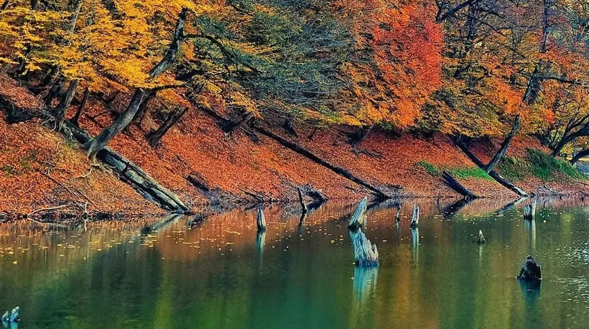 عکس دریاچه چورت مازندران