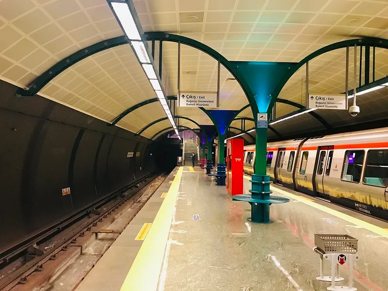 ایستگاه‌های خط 6 مترو استانبول