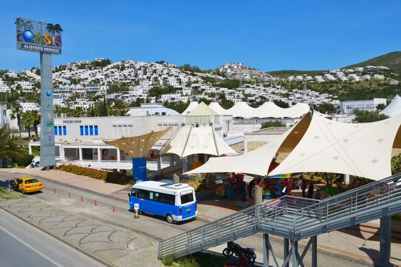 راه های دسترسی به مراکز خرید بدروم