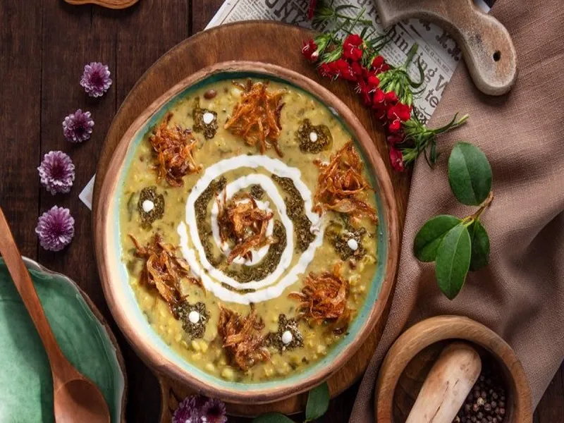 آش گندم یزدی
