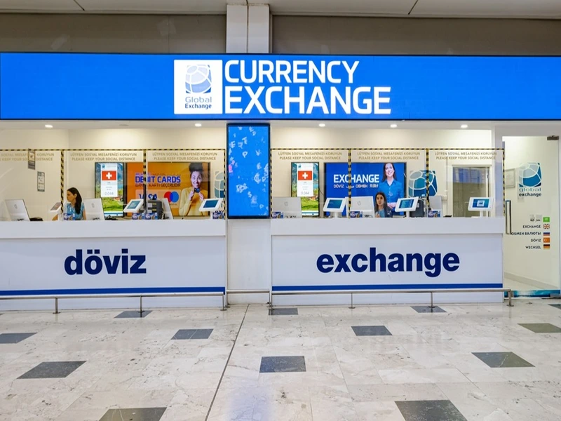 تبدیل ارز در فرودگاه