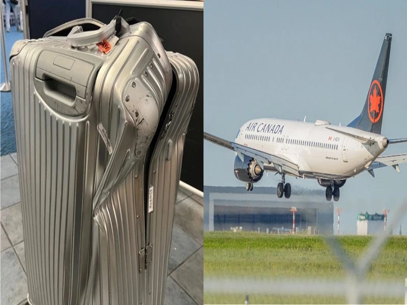 خسارت بار آسیب‌دیده در هواپیما