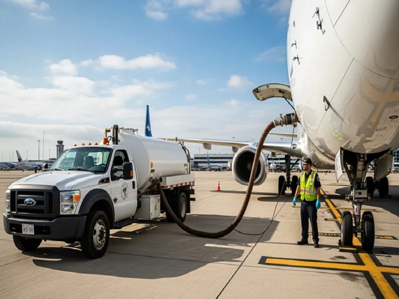 نحوه تخلیه دستشویی هواپیما