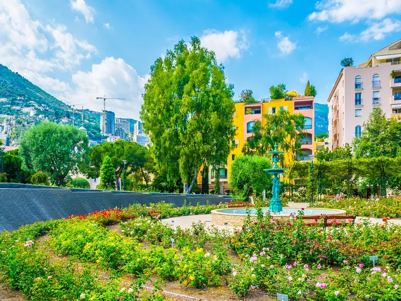 باغ پرنسس گریس، موناکو