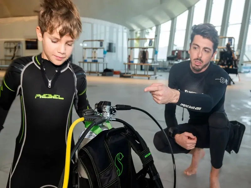 شرایط غواصی برای افراد مبتدی در Deep Dive