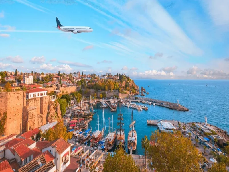 سفر به آنتالیا با هواپیما