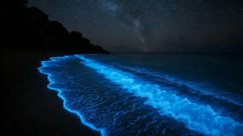 ساحل شب‌تاب چابهار