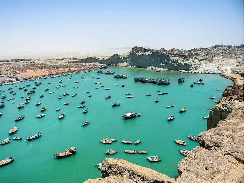 ساحل دریاچه لیپار چابهار