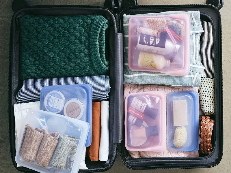 اشتباه رایج در حمل لوازم آرایشی در چمدان