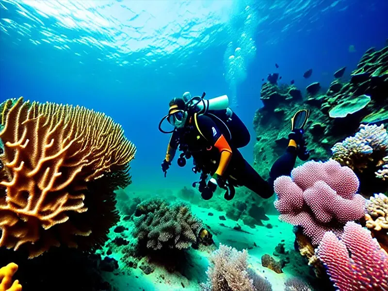 غواصی در آبهای خلیج فارس