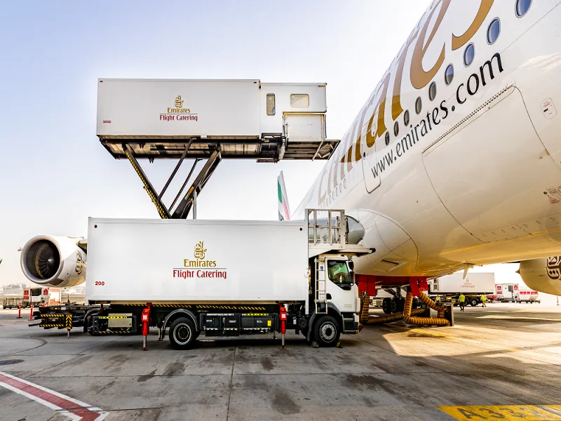 کترینگ پروازی امارات