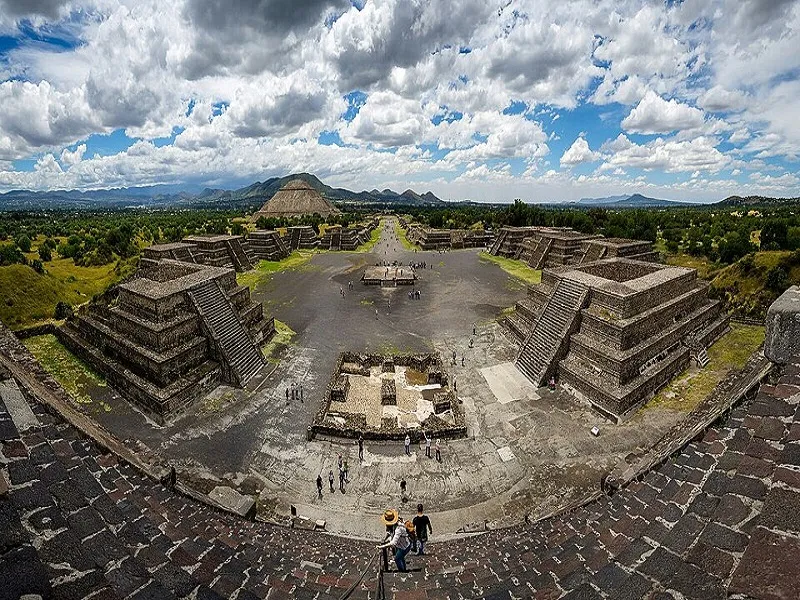 شهر گمشده Teotihuacan