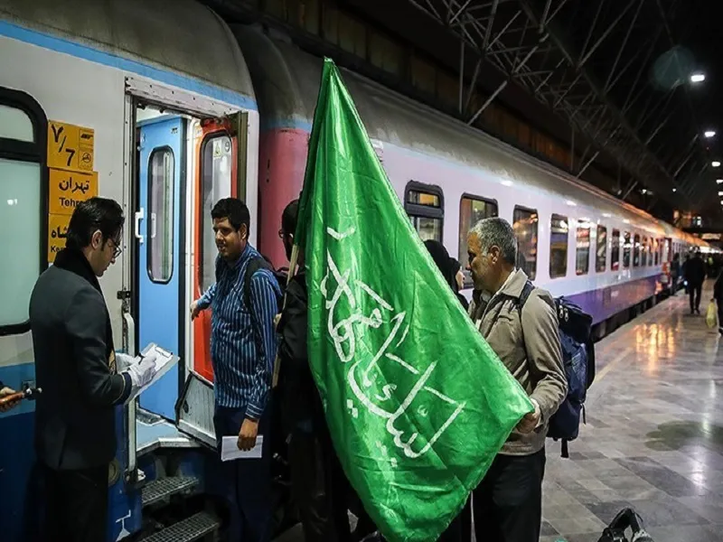 سفر در اربعین با قطار