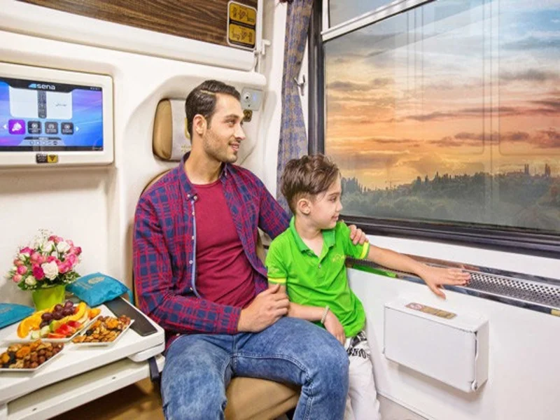 واگنهای قطار VIP