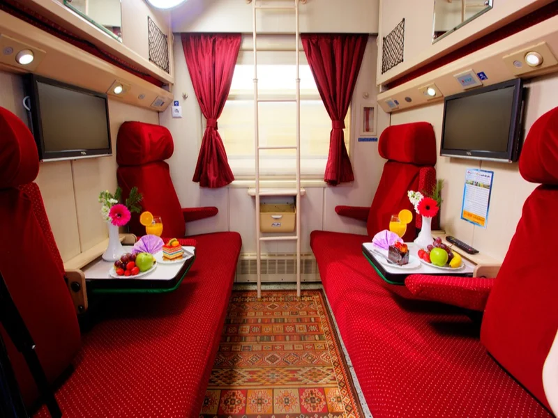 صندلیهای قطار VIP