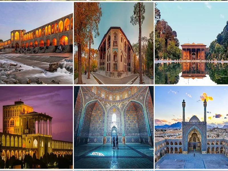 مکان های دیدنی در مسیر تهران تا اصفهان