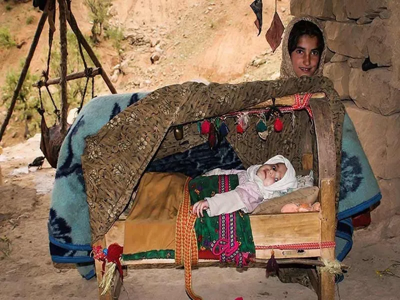 مراسم تولد نوزاد در مازندران