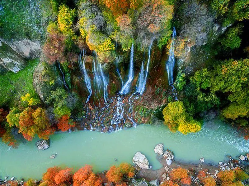 آبشار هریجان کلاردشت