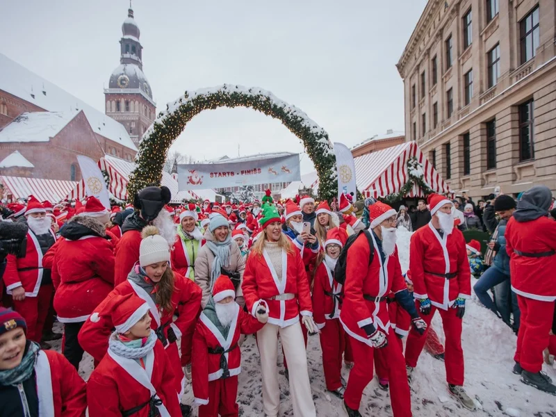 جشن کریسمس در ریگا