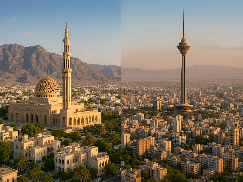  راه‌های سفر به مسقط از ایران 