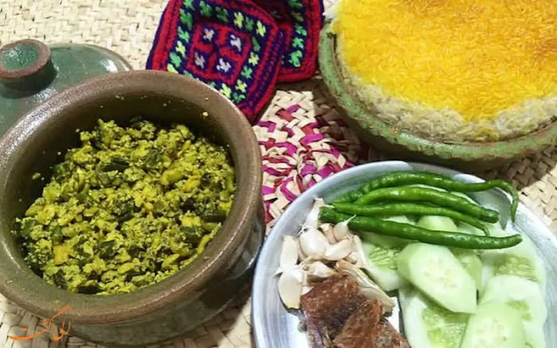 غذای محلی در ساری