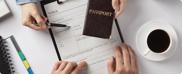 خدمات اخذ ویزا