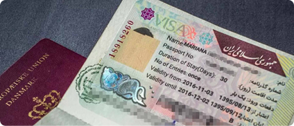 ویزای لیبل دار